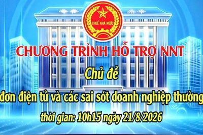 Cục Thuế sẽ livestream giải đáp hóa đơn điện tử, thuế bán hàng online