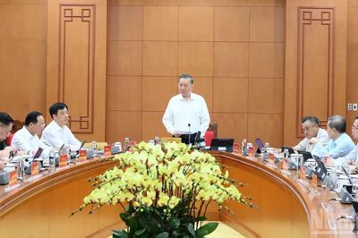 [Ảnh] Tổng Bí thư, Chủ tịch nước Tô Lâm làm việc với Ban Tổ chức Trung ương về Đề án sơ kết 5 năm thực hiện Nghị quyết số 28-NQ/TW