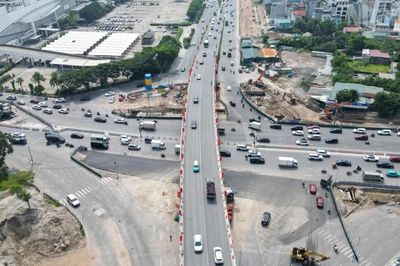 [Ảnh] Hà Nội: Hầm chui Cổ Linh tăng tốc về đích trước Tết Đinh Mùi 2027