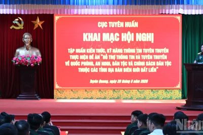 Tăng cường thông tin về quốc phòng, an ninh và chính sách dân tộc cho khu vực phía bắc