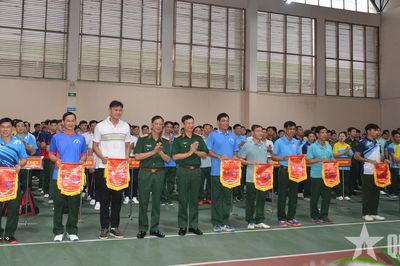 Khai mạc giải thể thao Bộ Tổng Tham mưu