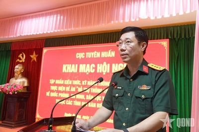 Cục Tuyên huấn (Tổng cục Chính trị) khai mạc lớp tập huấn Đề án 1219 khu vực phía Bắc