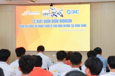 Việt Nam tổ chức lễ xuất quân tham dự đấu trường Robocon châu Á - Thái Bình Dương