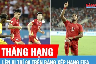 Đội tuyển Việt Nam lên hạng 98 thế giới