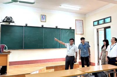 Trường học ở Phú Thọ khẩn trương chuẩn bị năm học mới