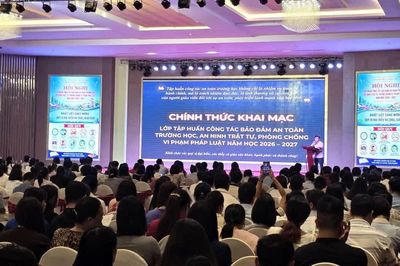 Hơn 1.000 cán bộ, giáo viên Phú Thọ tập huấn an toàn trường học