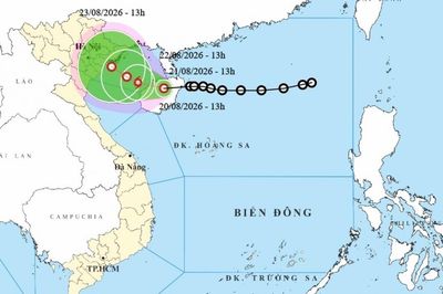 Áp thấp nhiệt đới có khả năng đi vào Vịnh Bắc Bộ và mạnh lên thành bão