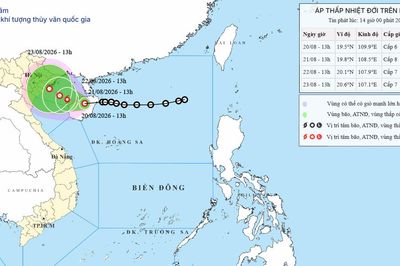 Áp thấp nhiệt đới trên Biển Đông khả năng mạnh thành bão