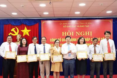 Hơn 20 lãnh đạo trường THPT ở Cà Mau tự nguyện nghỉ hưu, 'xuống chức'