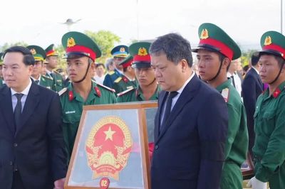 Khánh Hòa tổ chức truy điệu, an táng 8 hài cốt liệt sĩ