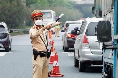 Hà Nội phân luồng giao thông phục vụ nghỉ lễ Quốc khánh 2/9