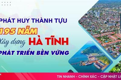 [Motion Graphic] Phát huy thành tựu 195 năm, xây dựng Hà Tĩnh phát triển bền vững