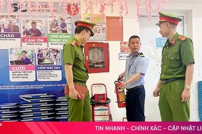Hướng dẫn trang bị phương tiện PCCC tại chợ, trung tâm thương mại, siêu thị