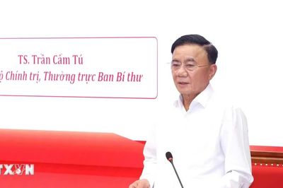Thường trực Ban Bí thư Trần Cẩm Tú: Chú trọng kiểm tra, giám sát, kỷ luật Đảng