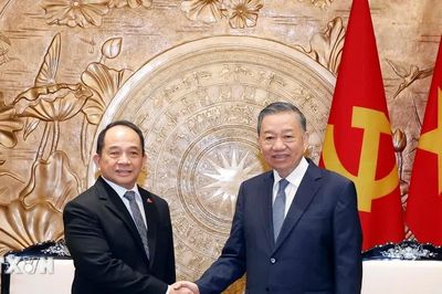 Tổng Bí thư, Chủ tịch nước tiếp Cố vấn Hội đồng An ninh quốc gia Philippines