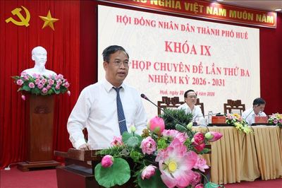 Thành lập Sở Văn hóa, Thể thao và Du lịch thành phố Huế