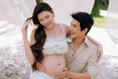 Thúy Diễm tăng 18 ký khi mang thai