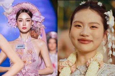 Bảo Ngọc 'kết hợp' Phương Mỹ Chi ở Miss World