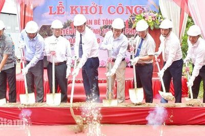 Hơn 16 tỷ đồng bê tông hóa tuyến Bắc kênh 10 Châu Phú