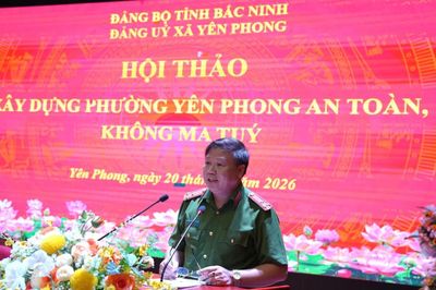 Bắc Ninh: Xây dựng Yên Phong trở thành địa phương an toàn, không ma túy