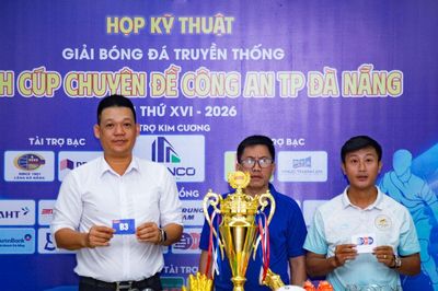 8 đội tranh tài tại Giải bóng đá Chuyên đề Công an thành phố Đà Nẵng lần thứ XVI