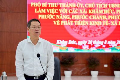 Chủ động tháo gỡ khó khăn, tạo động lực phát triển các xã miền núi