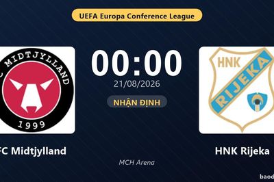 Nhận định FC Midtjylland vs HNK Rijeka: đội hình dự kiến