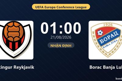 Nhận định Vikingur Reykjavik vs Borac Banja Luka: đội hình dự kiến