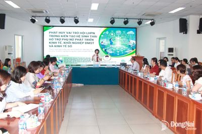Hỗ trợ phụ nữ phát triển kinh tế gắn với khoa học - công nghệ, đổi mới sáng tạo và chuyển đổi số