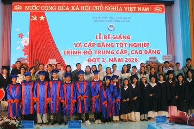 Trường Cao đẳng Gia Lai trao bằng tốt nghiệp cho hơn 301 sinh viên