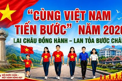 Lai Châu tổ chức Chương trình đi bộ 'Cùng Việt Nam tiến bước' năm 2026