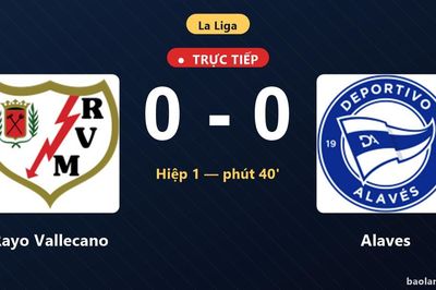 TRỰC TIẾPTrực tiếp Rayo Vallecano vs Alaves: Rayo Vallecano bị VAR từ chối bàn thắng