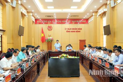 UBND tỉnh cho ý kiến các nội dung trình Kỳ họp giải quyết công việc phát sinh, đột xuất của HĐND tỉnh