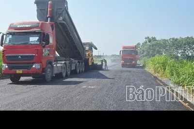Tăng tốc về đích dự án Cải tạo, gia cố và nâng cấp đường Âu Cơ