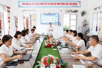 Tinh gọn đầu mối, nâng cao chất lượng giáo dục