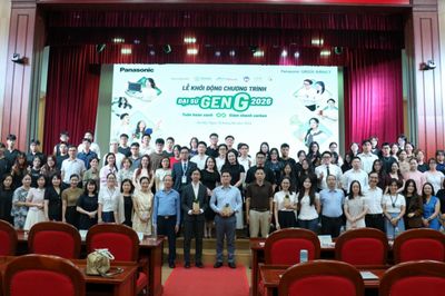 Panasonic khởi động Đại sứ Gen G 2026 mùa 4, hỗ trợ người trẻ triển khai sáng kiến xanh