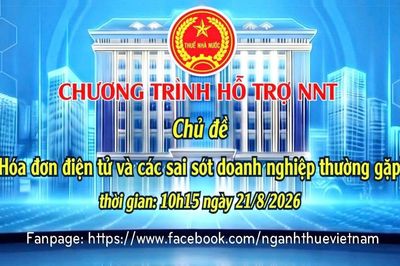 Cục Thuế triển khai chuỗi Livestream “đồng hành cùng doanh nghiệp, hộ, cá nhân kinh doanh”