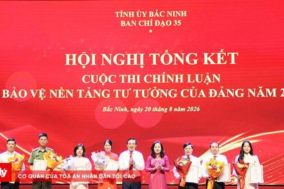 Tổng kết Cuộc thi chính luận bảo vệ nền tảng tư tưởng của Đảng trên địa bàn Bắc Ninh