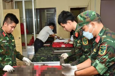 Tiếp tục phát hiện nhiều hài cốt liệt sĩ tại Công viên Lê Thị Riêng