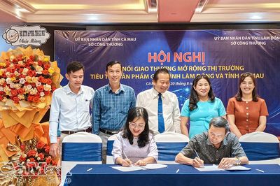 Cà Mau và Lâm Đồng hợp tác mở rộng thị trường, kết nối giao thương