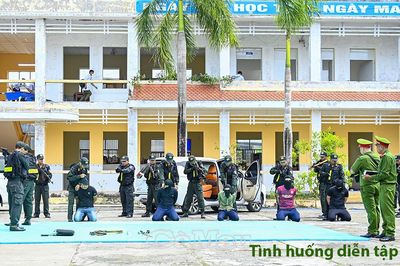 Xã Vĩnh Mỹ diễn tập chiến đấu phòng thủ năm 2026
