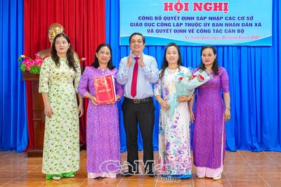 Xã Ninh Quới: Sắp xếp còn 3 cơ sở giáo dục công lập trên địa bàn