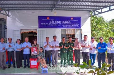 Chăm lo nhà ở cho nạn nhân chất độc da cam
