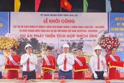 Gia Lai khởi công dự án giao thông hơn 2.600 tỷ đồng