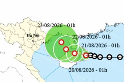 Áp thấp nhiệt đới khả năng mạnh thêm trong 24 giờ tới