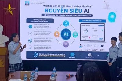 10 sản phẩm AI vào chung khảo cuộc thi sáng tạo học sinh Hà Nội