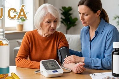 Người tăng huyết áp uống dầu cá tốt như thế nào?