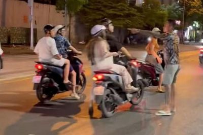 Xác minh vụ người đàn ông đánh người giữa đường ở Hà Nội