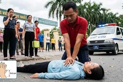 Cấp cứu ngoại viện: Đừng chỉ đứng nhìn, chờ bác sĩ cứu bệnh nhân