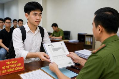 Cơ hội mới cho thí sinh IELTS 7.5 khi thi vào các trường Công an nhân dân